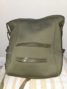 Dagne Dover Indi Neoprene Olive Green Backpack